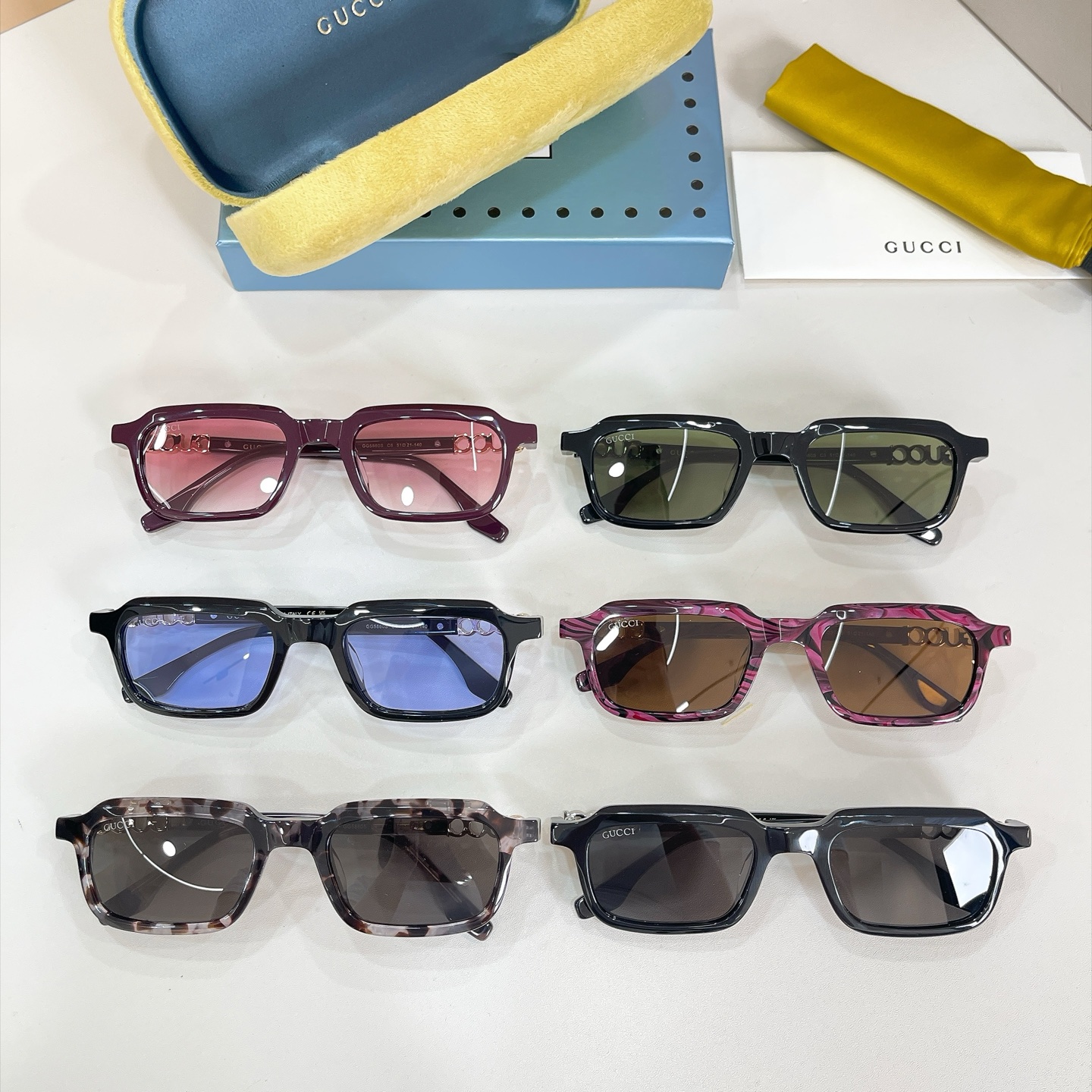 GUCC*🐝🐝🐝MODEL：GG5860S🐝🐝🐝SIZE：51口21-140🐝🐝