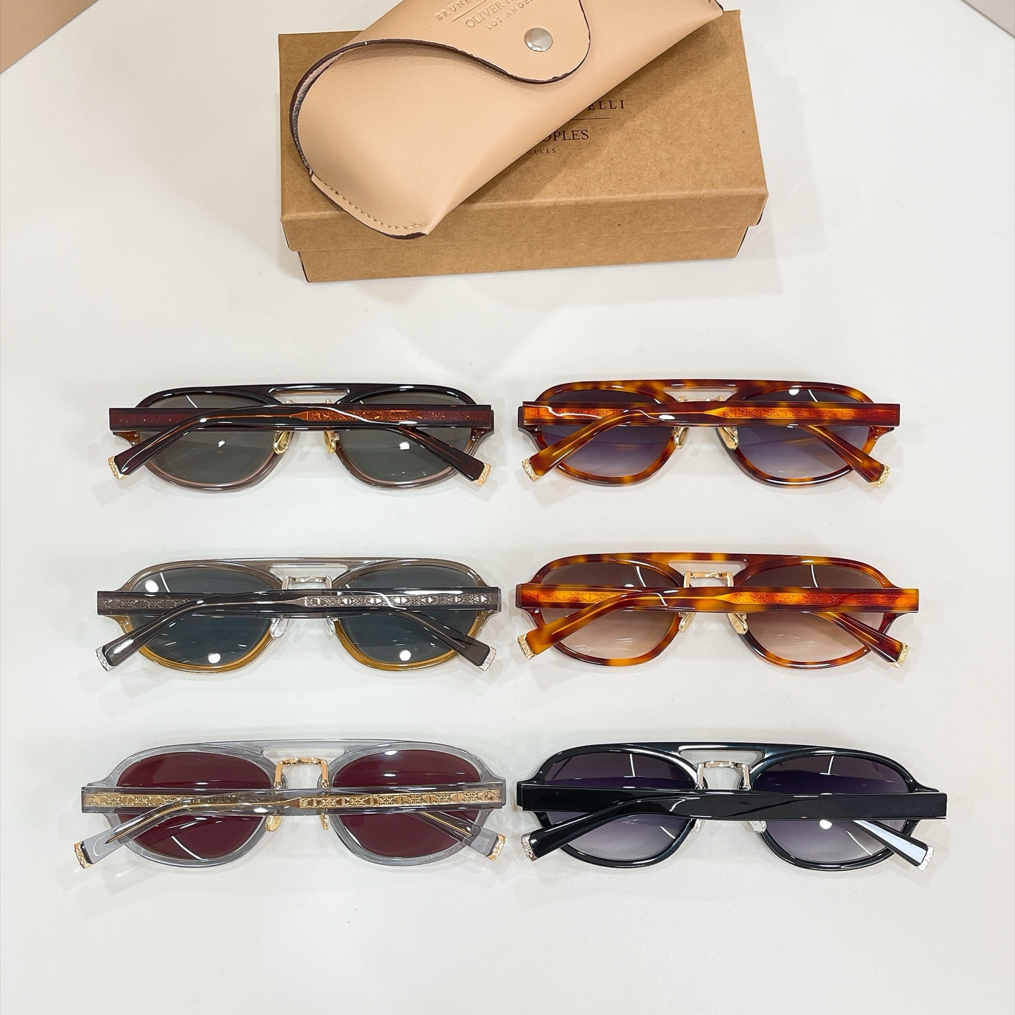BRUNELLO CUCINELLI&OLIVER PEOPLES🌿🌿🌿MODEL：BC4008S🌿🌿🌿SIZE：56口