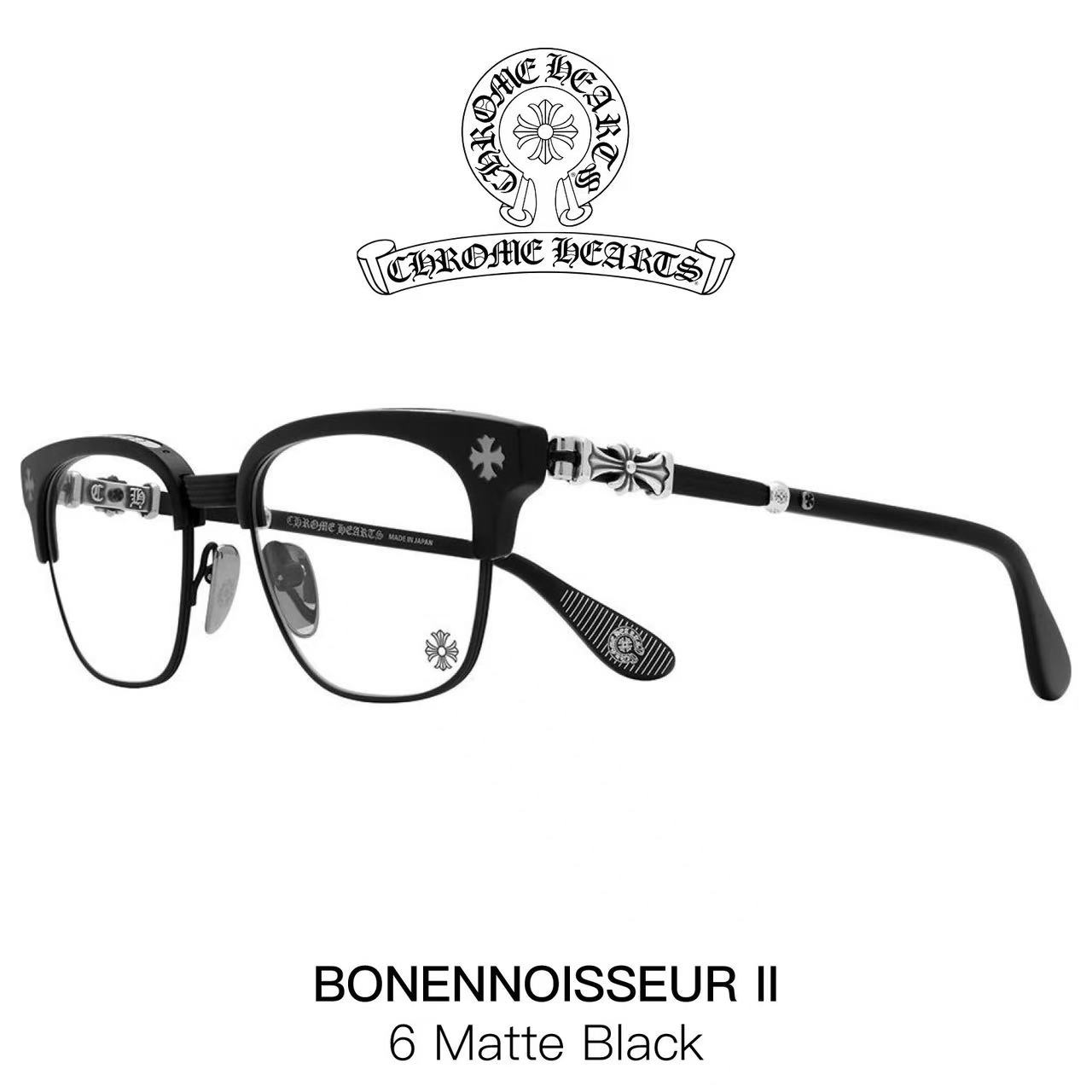 ChromeHeart*⚜️⚜️⚜️MODEL: BONENNOISSEUR II⚜️⚜️⚜️SIZE：53口19-15