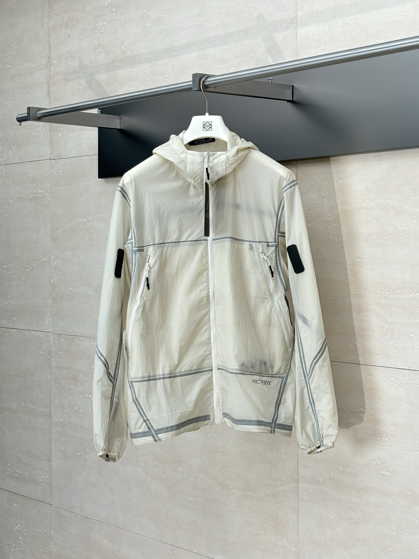 ARC'TERY*/Arc'teryx SYSTEM_A series Anther SL Tejido de manga larga transpirable, impermeable, con capucha, sin costura…