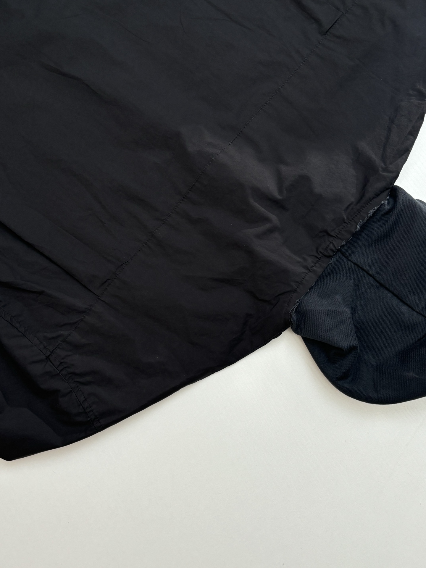 Balenciaga Balenciag*/巴黎Blcg 拼接刺绣连帽外套