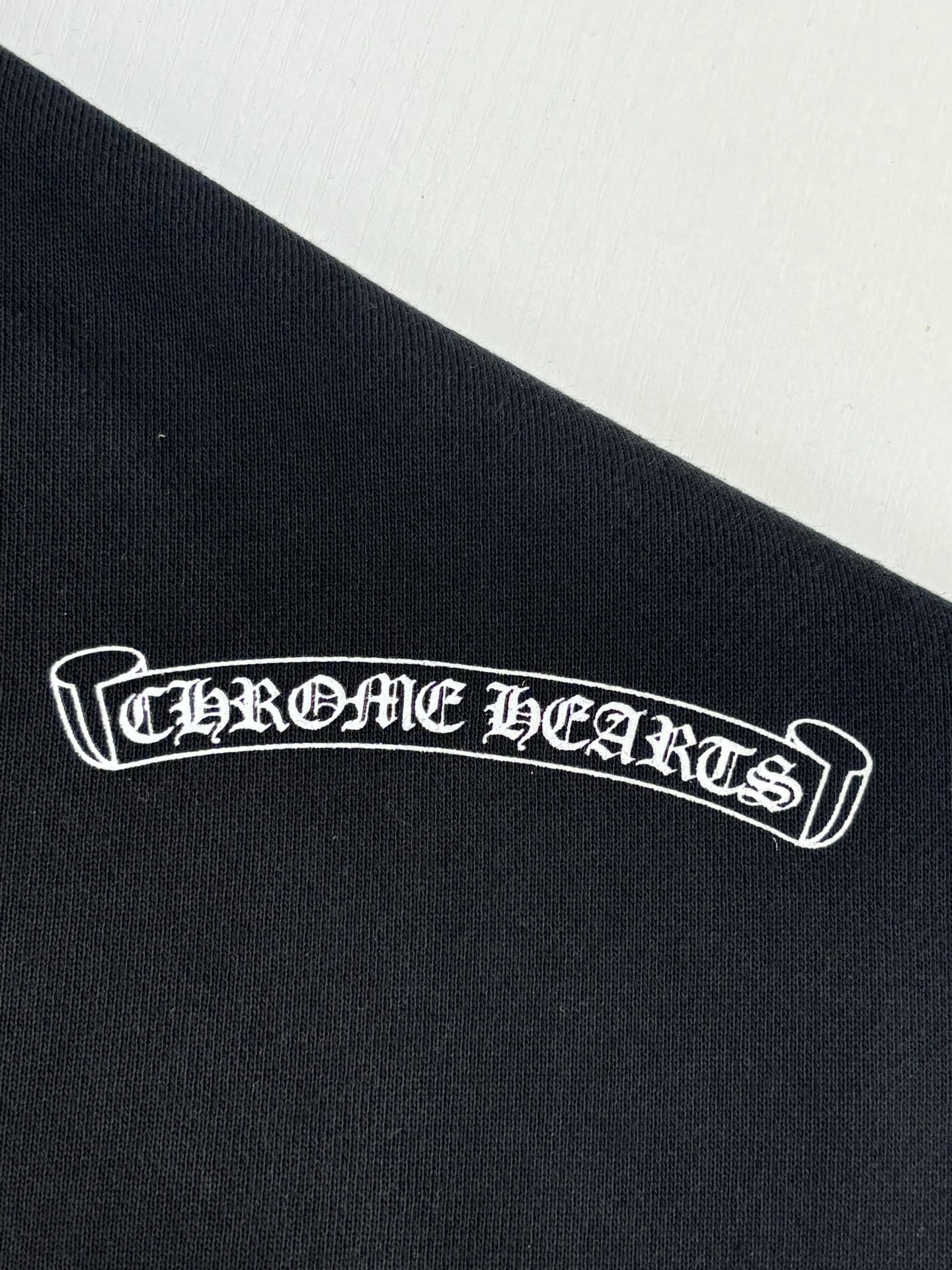 Chrome Hearts Come Hearts*/克罗心 25新款梵文字母印花拉链连帽卫衣