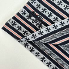 Chrome Hearts*/克罗心 十字条纹POLO长袖色织面料千米起订 成本昂贵 绣花采用进口田岛绣 Chrome Hearts*/克罗心 十字条纹POLO长袖色织面料千米起订 成本昂贵 绣花采用进口田岛绣