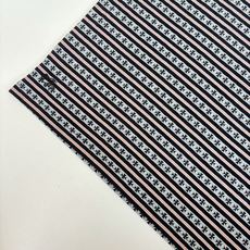 Chrome Hearts*/克罗心 十字条纹POLO长袖色织面料千米起订 成本昂贵 绣花采用进口田岛绣 Chrome Hearts*/克罗心 十字条纹POLO长袖色织面料千米起订 成本昂贵 绣花采用进口田岛绣