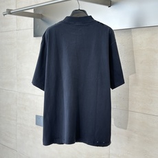 Balenciag*/巴黎25ss融化字母印花短袖定织拉架罗纹对板同缸染色确保无色差,遵循原版工艺半微高 Balenciag*/巴黎25ss融化字母印花短袖定织拉架罗纹对板同缸染色确保无色差,遵循原版工艺半微高