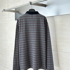Chrome Hearts*/克罗心 十字条纹POLO长袖色织面料千米起订 成本昂贵 绣花采用进口田岛绣 Chrome Hearts*/克罗心 十字条纹POLO长袖色织面料千米起订 成本昂贵 绣花采用进口田岛绣