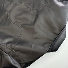 Chrome Heart*/克罗心 24SS CH双袖火焰藤蔓绣花皮衣夹克原84,300购入,面料定织采 Chrome Heart*/克罗心 24SS CH双袖火焰藤蔓绣花皮衣夹克原84,300购入,面料定织采