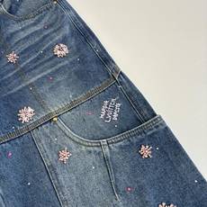 1V/路易 25FW 手工樱花水钻刺绣牛仔短裤原45500购入,由意大利进口高密度器械编织,纹路清晰,定 1V/路易 25FW 手工樱花水钻刺绣牛仔短裤原45500购入,由意大利进口高密度器械编织,纹路清晰,定