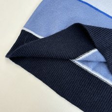 Dio*/迪奥 Diamond 补丁拼色毛衣定织蓝韵山羊绒棉混纺料 细腻柔软 质感挺括 舒适贴肤 以蓝韵 Dio*/迪奥 Diamond 补丁拼色毛衣定织蓝韵山羊绒棉混纺料 细腻柔软 质感挺括 舒适贴肤 以蓝韵