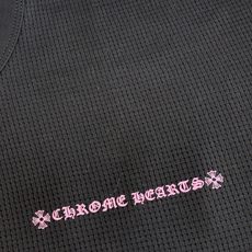 Chrome Heart*/克罗心 USA限定CH黑粉华夫格面料采用280克全棉华夫格双层材质 印花采 Chrome Heart*/克罗心 USA限定CH黑粉华夫格面料采用280克全棉华夫格双层材质 印花采