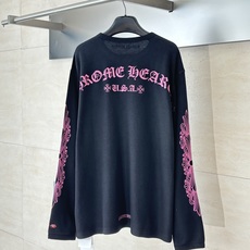 Chrome Heart*/克罗心 USA限定CH黑粉华夫格面料采用280克全棉华夫格双层材质 印花采 Chrome Heart*/克罗心 USA限定CH黑粉华夫格面料采用280克全棉华夫格双层材质 印花采