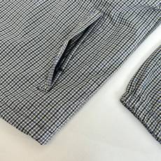 Balenciag*/巴黎 25麦穗刺绣格子外套秋冬季最新款25ss双层加厚外套麦穗刺绣进口绣花机,面料 Balenciag*/巴黎 25麦穗刺绣格子外套秋冬季最新款25ss双层加厚外套麦穗刺绣进口绣花机,面料