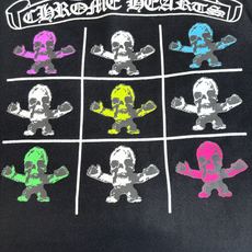 Chrome Heart*/克罗心 九宫格骷髅头连帽拉链卫衣选用高品质棉质面料,质地柔软亲肤,透气性佳 Chrome Heart*/克罗心 九宫格骷髅头连帽拉链卫衣选用高品质棉质面料,质地柔软亲肤,透气性佳
