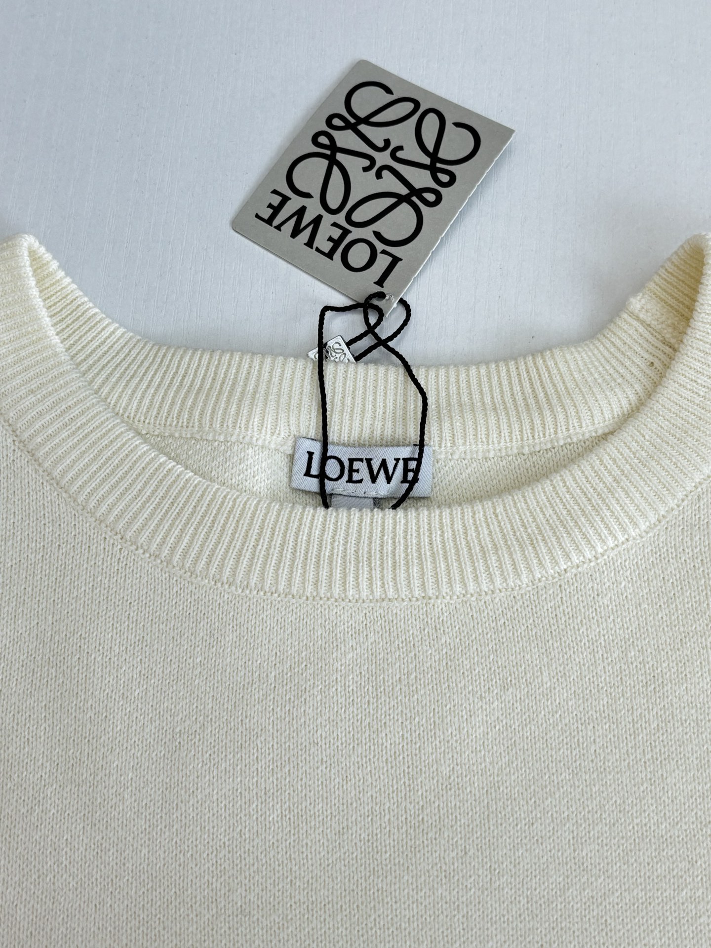 Loew*/罗意威 25新配色 Anagram口袋套头针织毛衣 Size：S/M/L/XL