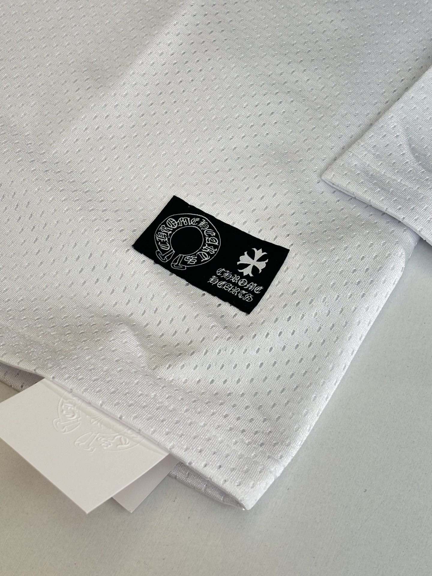 Chrome Hearts Chrome Heart*/克罗心梵文印花网眼冰球长袖