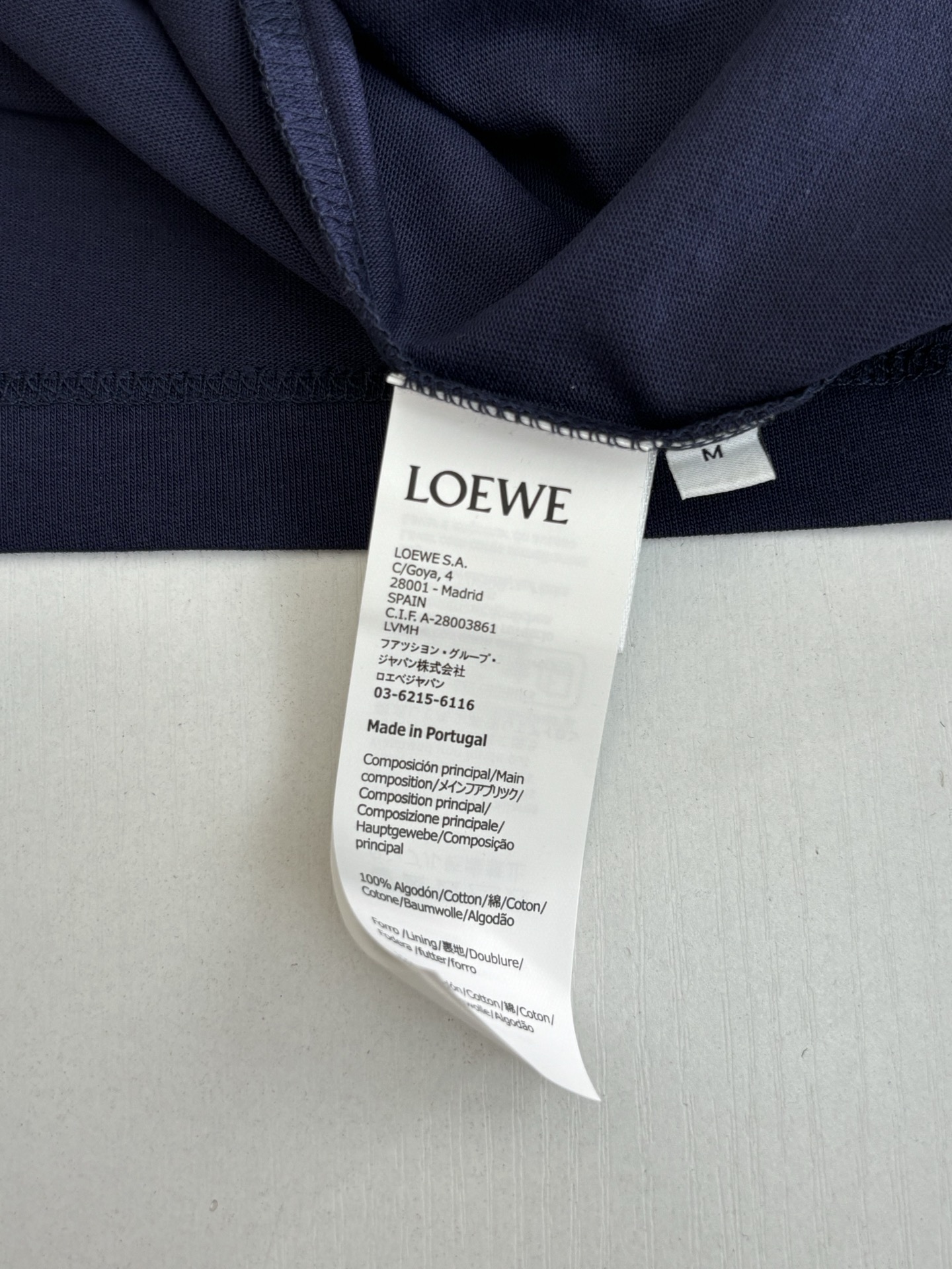 Loewe Loewe*/罗意威 26Ss早春新款小眼睛刺绣短袖T恤