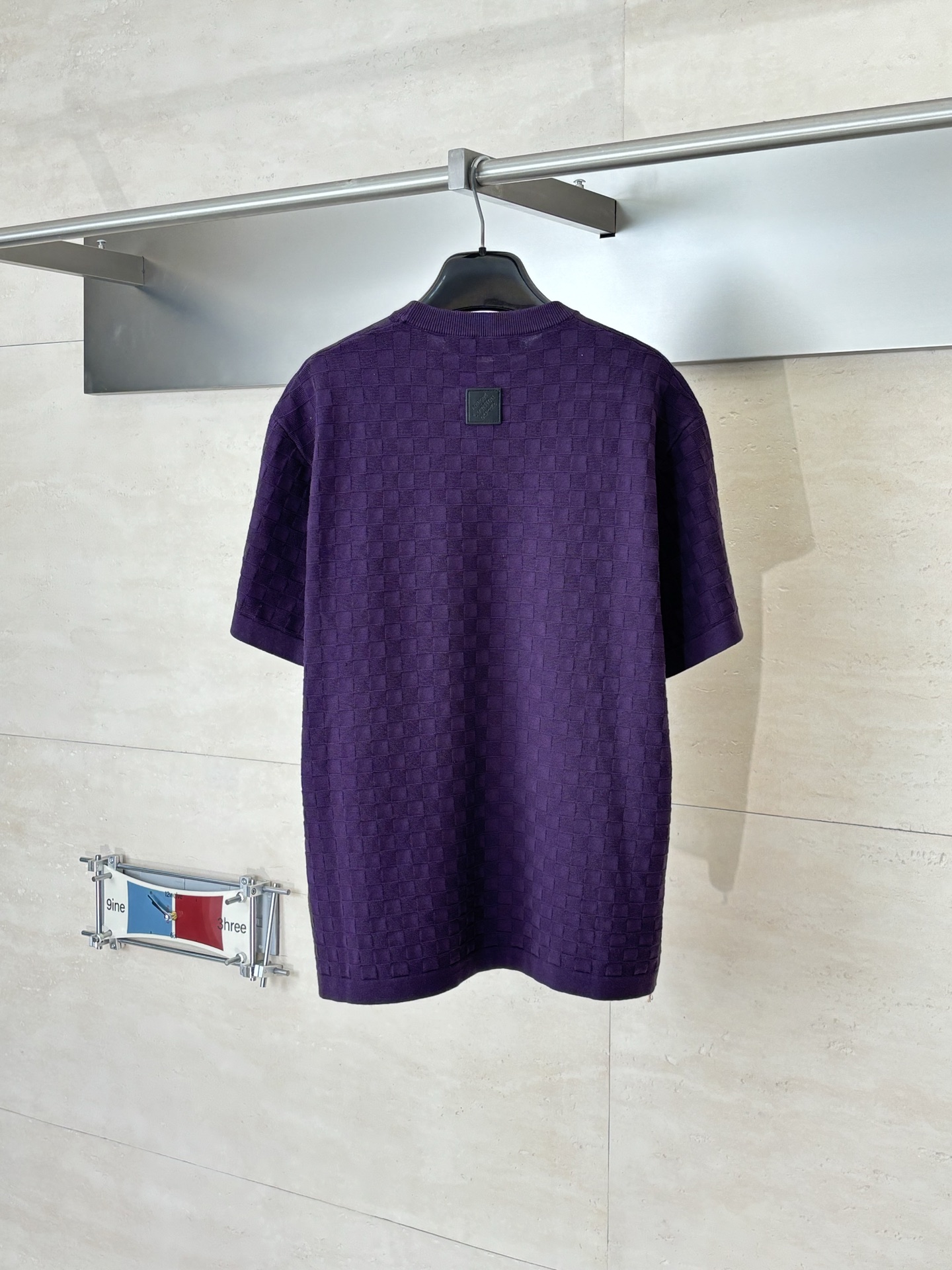 Louis Vuitton SS26 Damier 1854 Embroidered Cotton Knit Short-Sleeve - Comprehensive 2