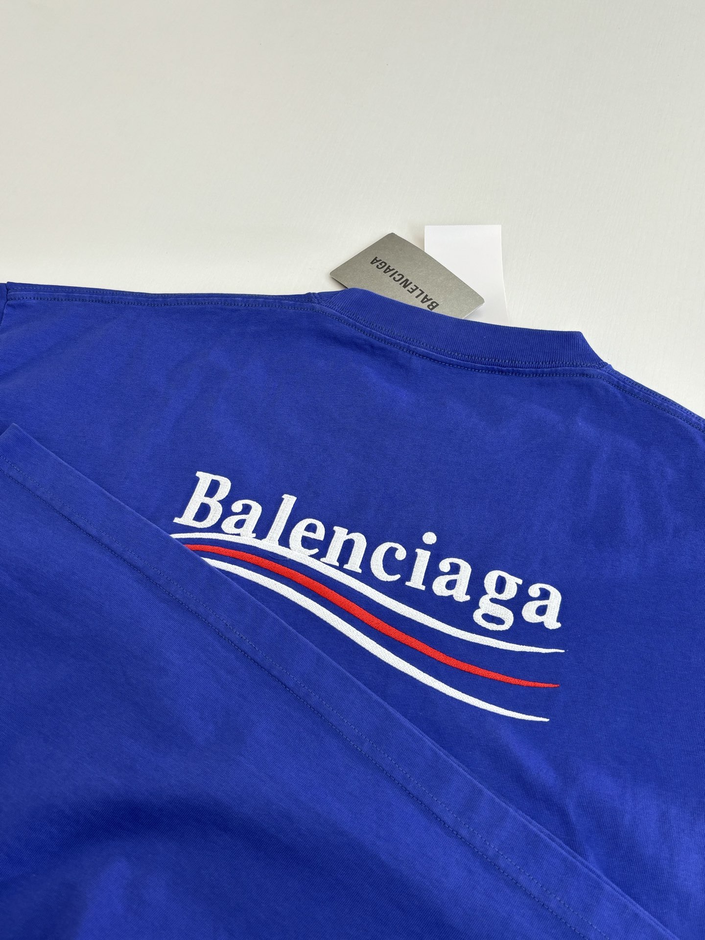 Balenciaga Balenciag*/巴黎Blcg 可乐刺绣短袖