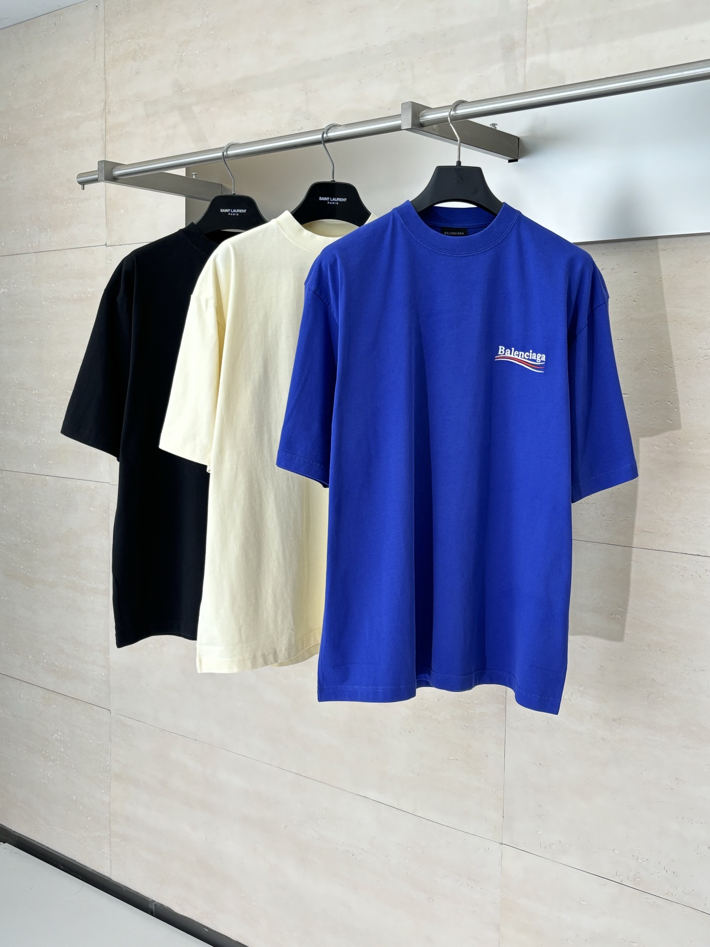 Balenciaga Balenciag*/巴黎Blcg 可乐刺绣短袖