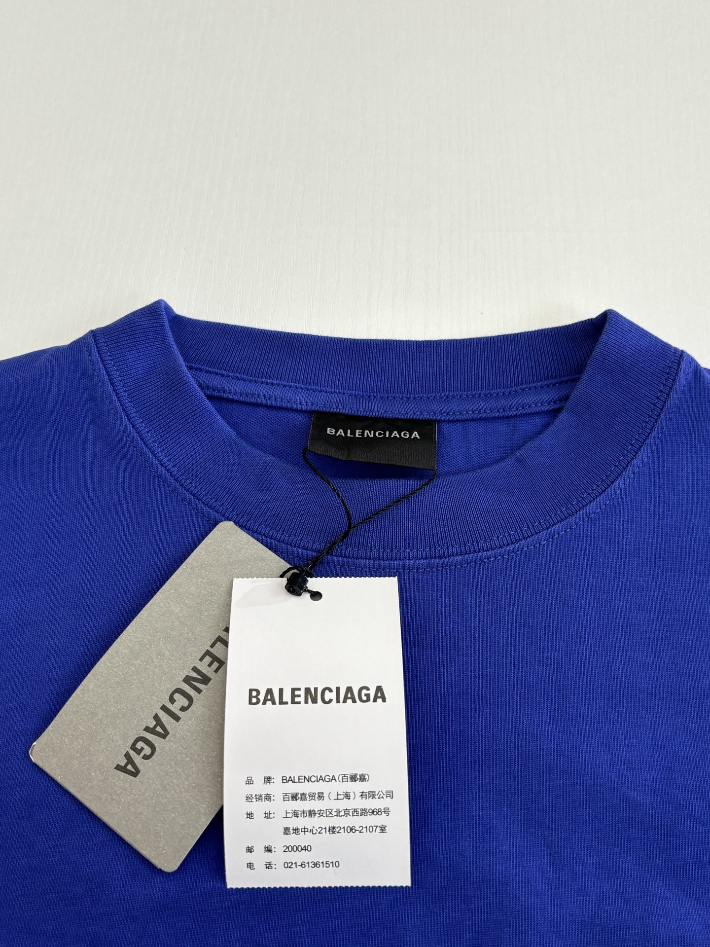 Balenciaga Balenciag*/巴黎Blcg 可乐刺绣短袖