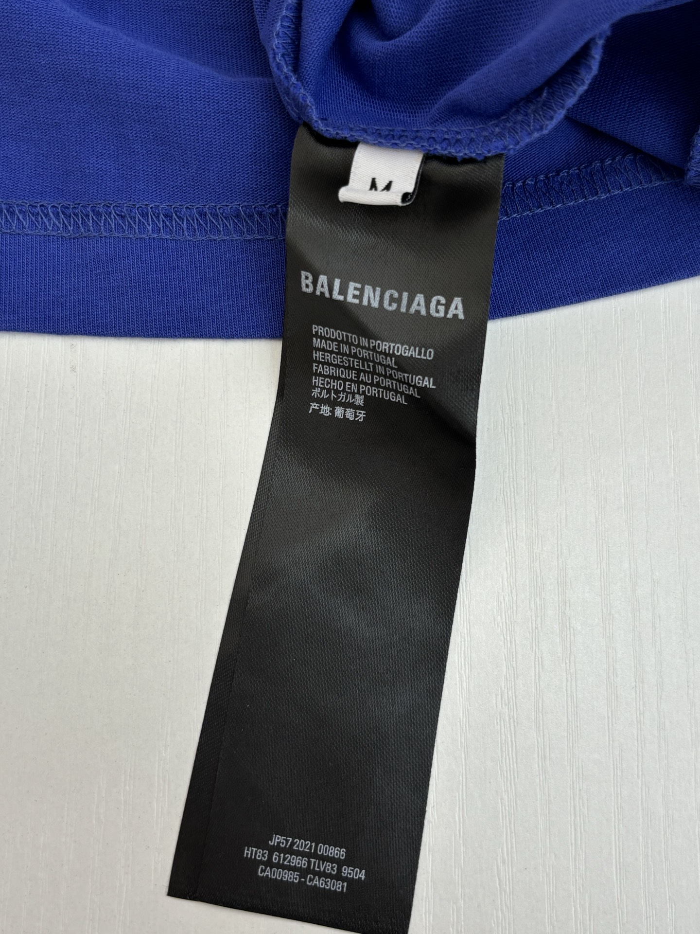 Balenciaga Balenciag*/巴黎Blcg 可乐刺绣短袖