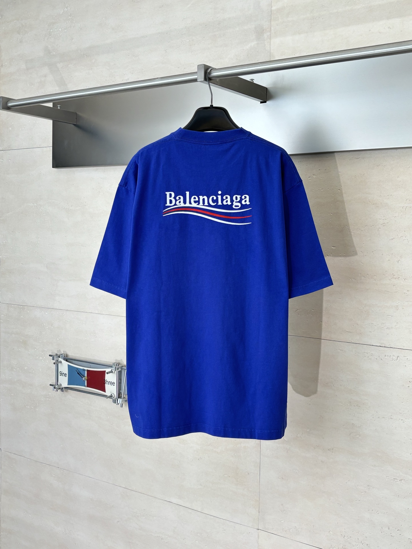 Balenciaga Balenciag*/巴黎Blcg 可乐刺绣短袖
