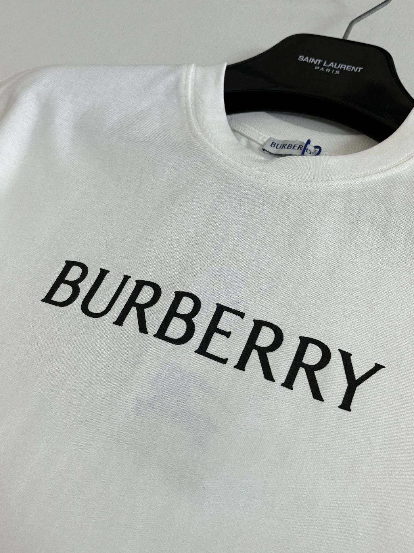 Burberry Burberr*/巴宝莉 BBr字母徽标装饰棉质短袖