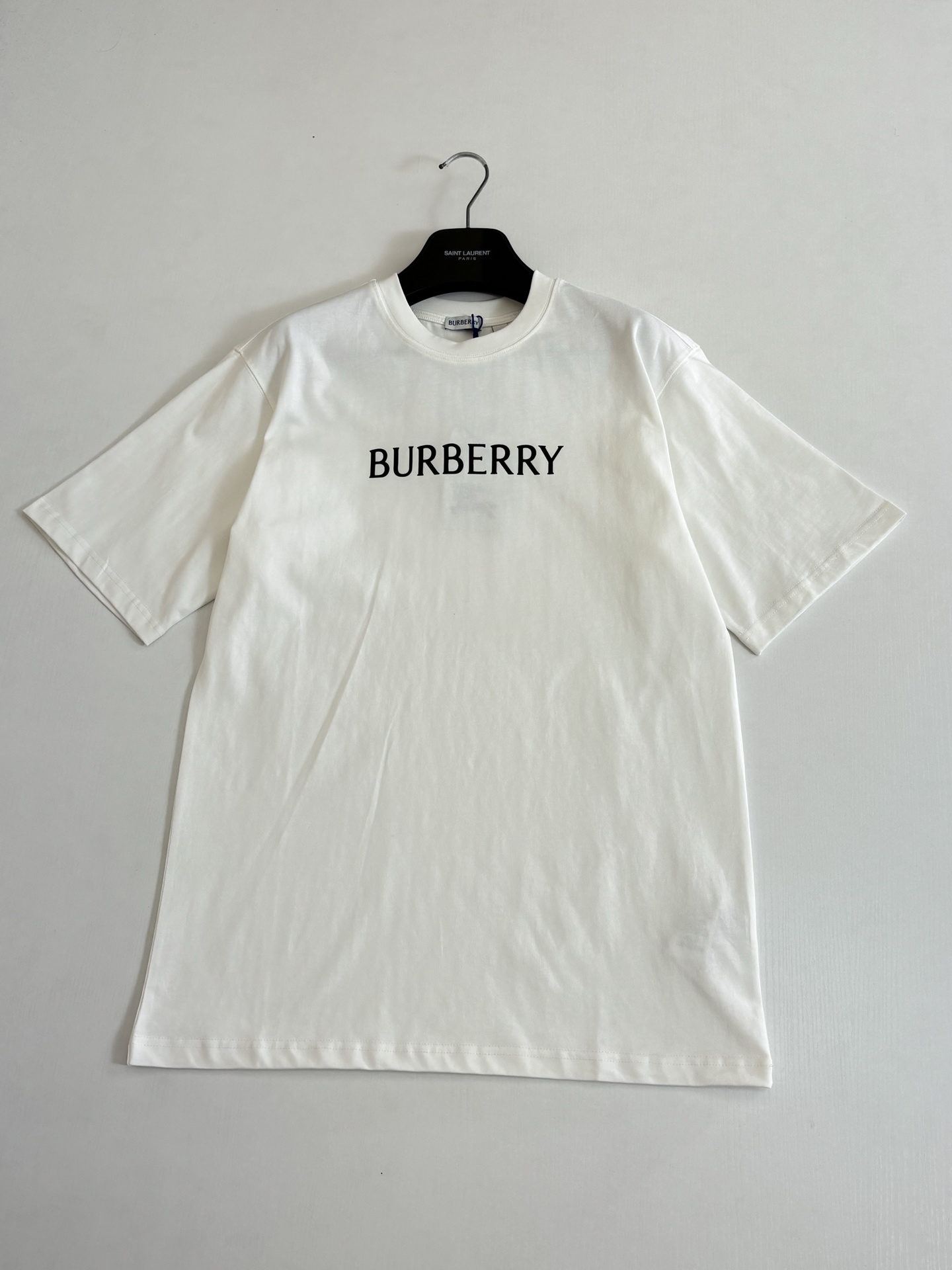 Burberry Burberr*/巴宝莉 BBr字母徽标装饰棉质短袖