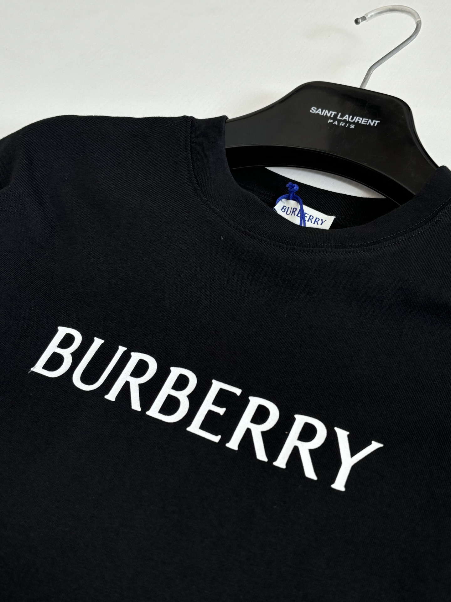 Burberry Burberr*/巴宝莉 BBr字母徽标装饰棉质短袖