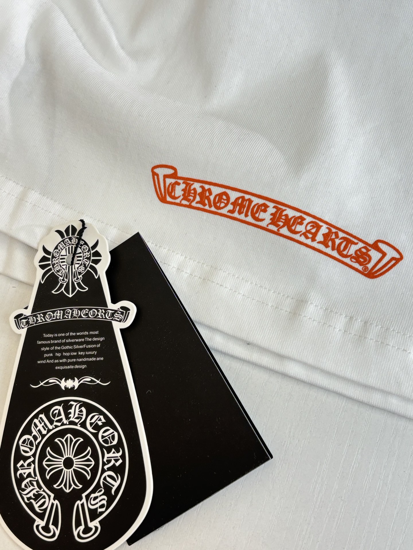 Chrome Hearts Chrome Heart*/克罗心 Hollywood限定口袋印花短袖T恤