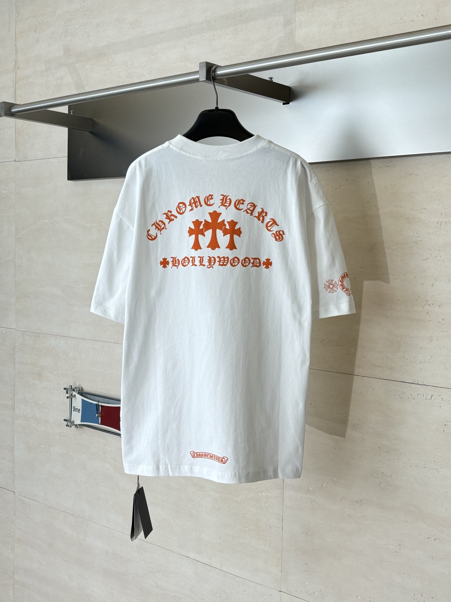 Chrome Hearts Chrome Heart*/克罗心 Hollywood限定口袋印花短袖T恤