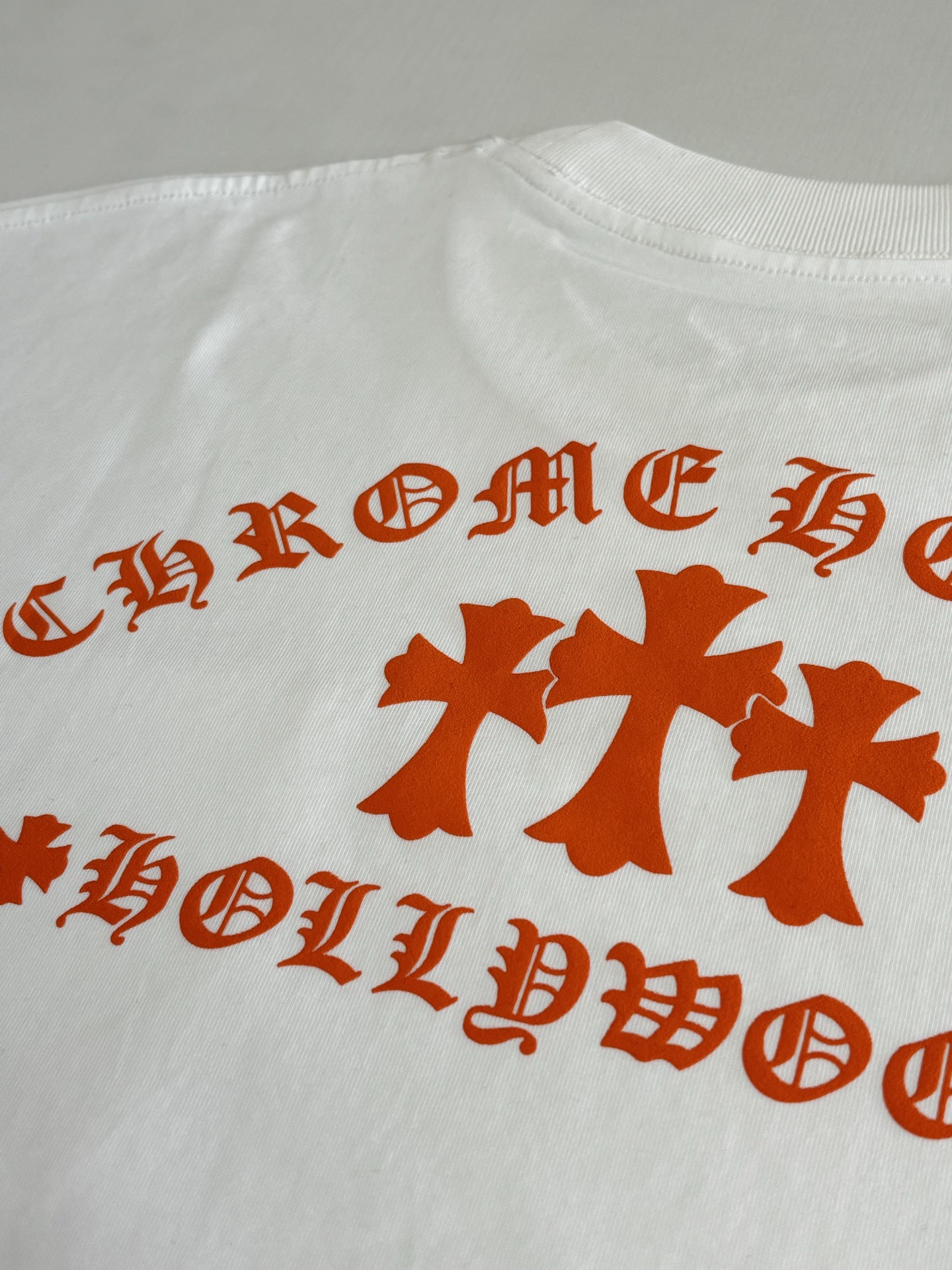 Chrome Hearts Chrome Heart*/克罗心 Hollywood限定口袋印花短袖T恤