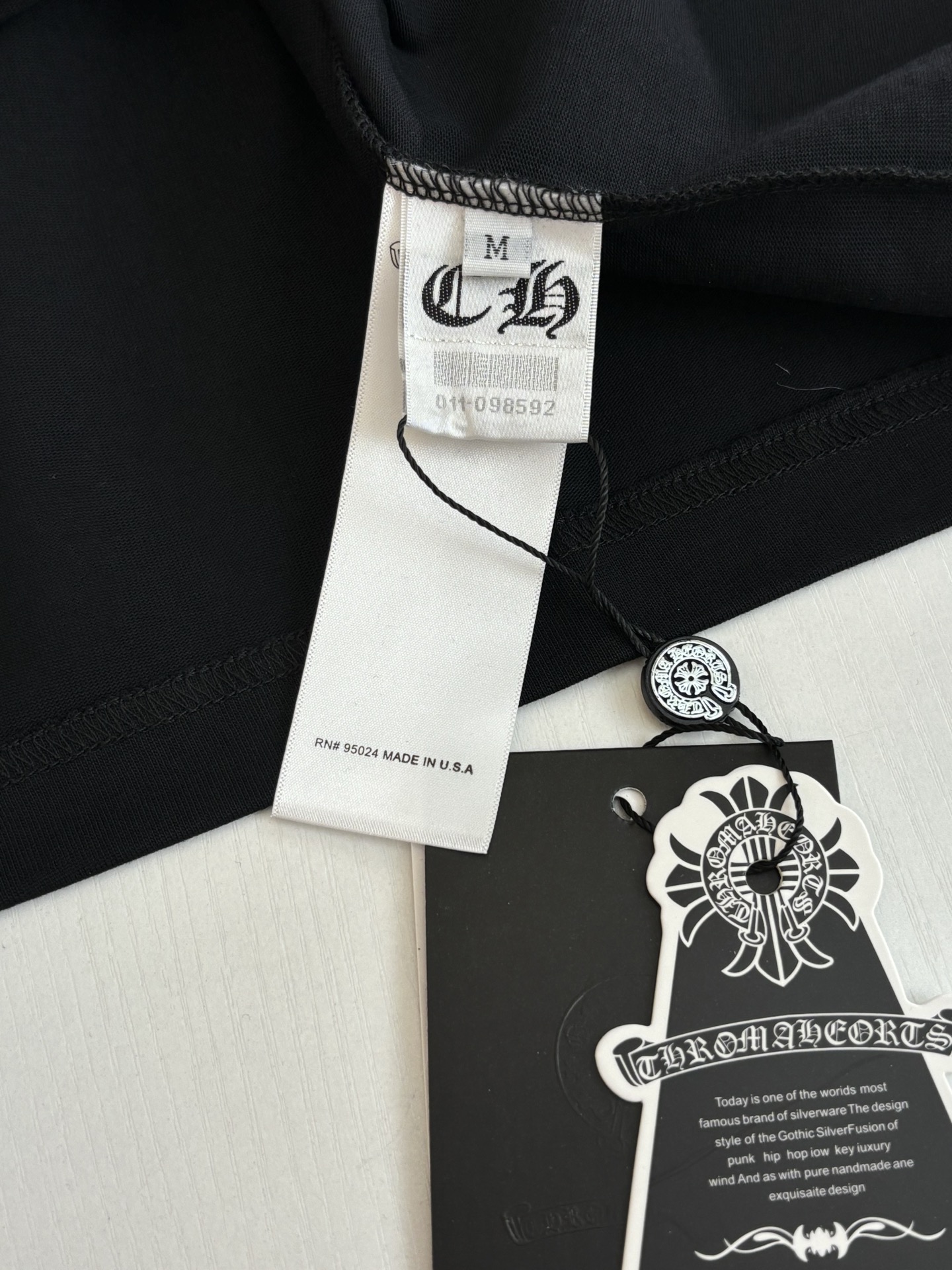 Chrome Hearts Chrome Heart*/克罗心 Hollywood限定口袋印花短袖T恤