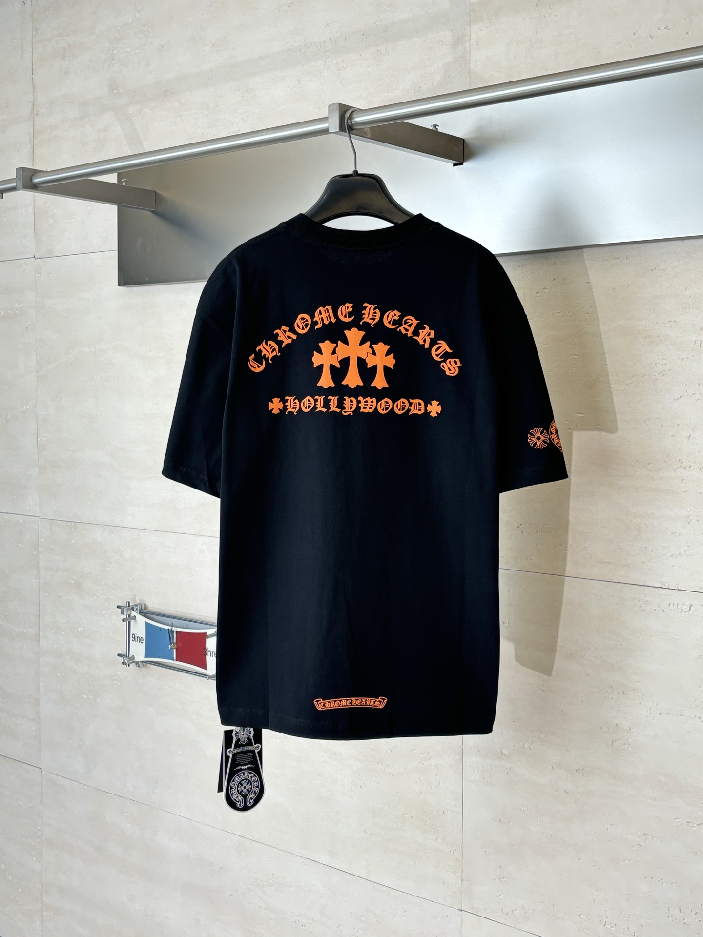 Chrome Hearts Chrome Heart*/克罗心 Hollywood限定口袋印花短袖T恤