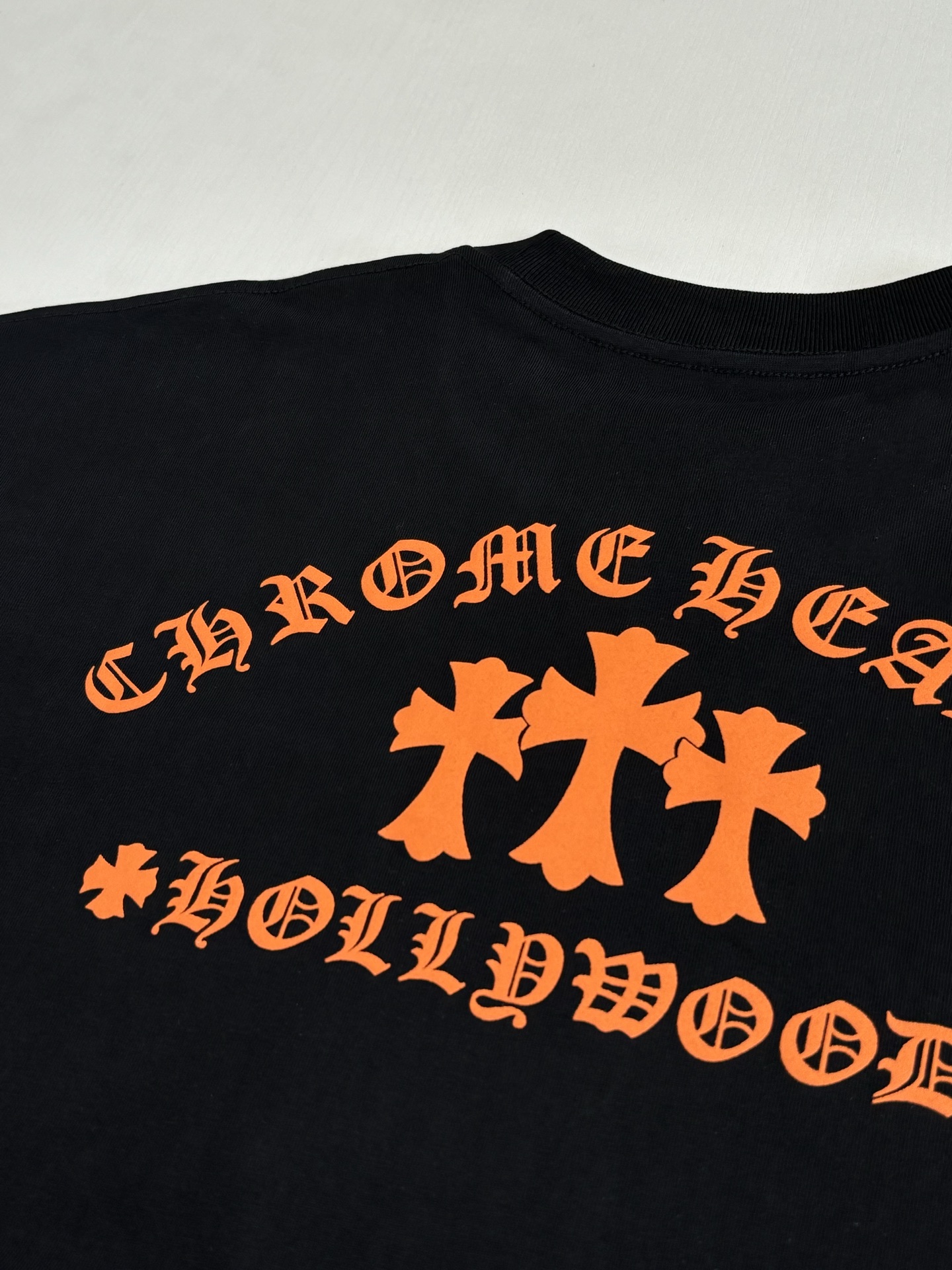 Chrome Hearts Chrome Heart*/克罗心 Hollywood限定口袋印花短袖T恤