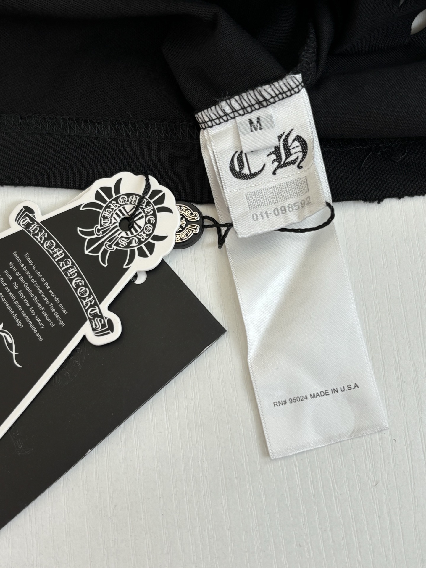 Chrome Hearts Chrome Heart*/克罗心 Ch银饰五金做旧破洞刺绣无袖背心