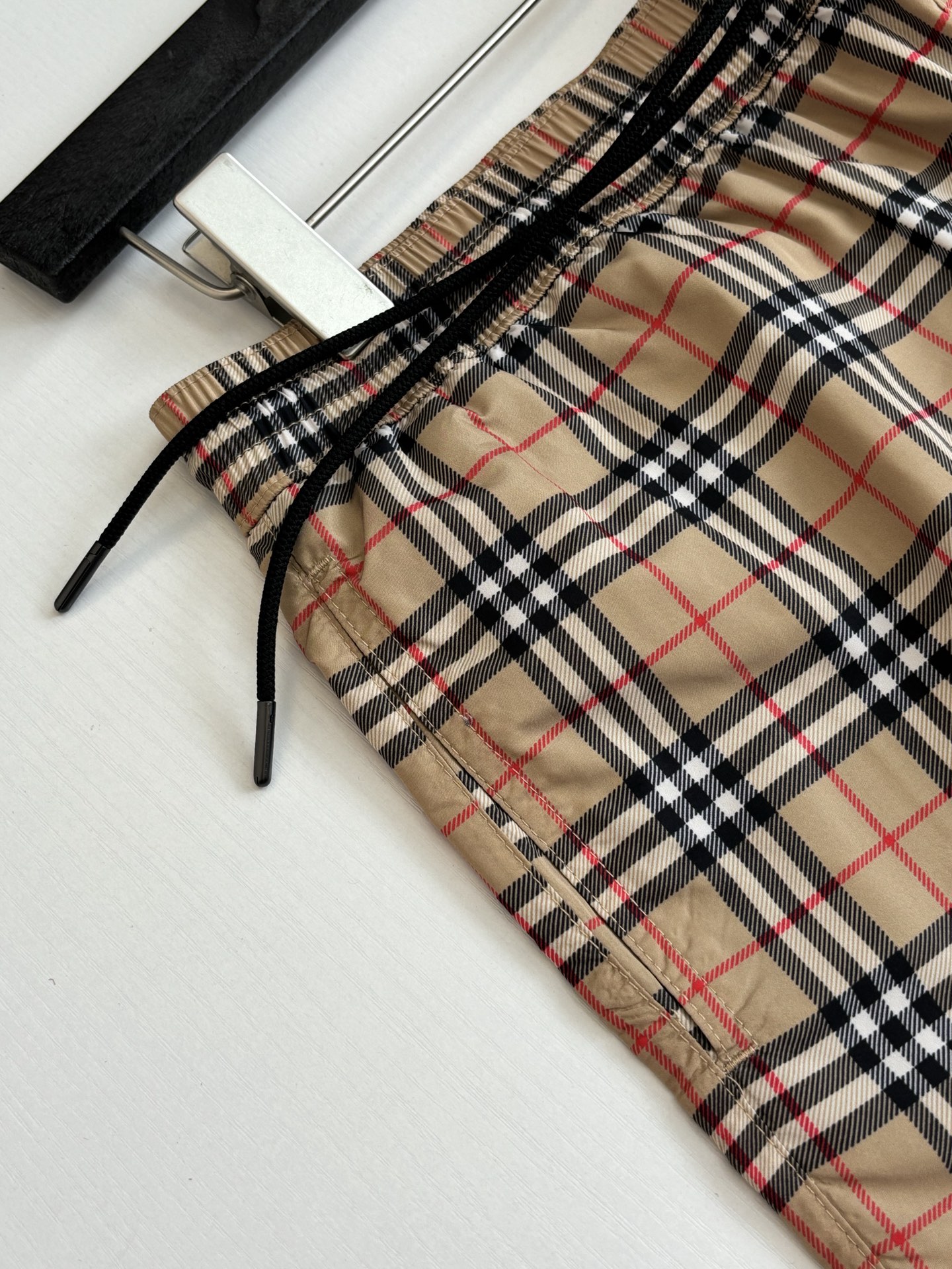 Burberry Burberr*/巴宝莉 Vintage格纹抽绳休闲短裤