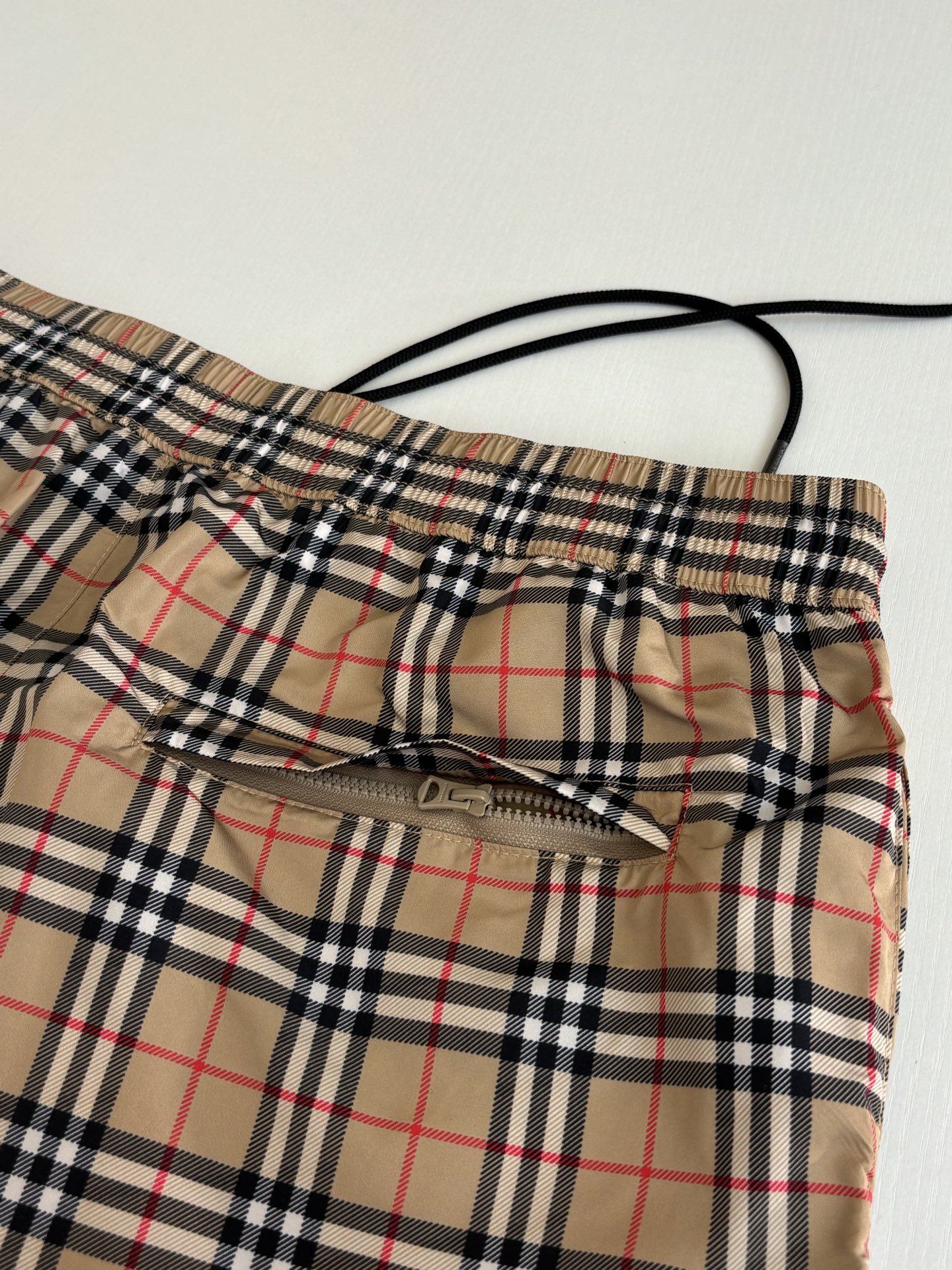 Burberry Burberr*/巴宝莉 Vintage格纹抽绳休闲短裤