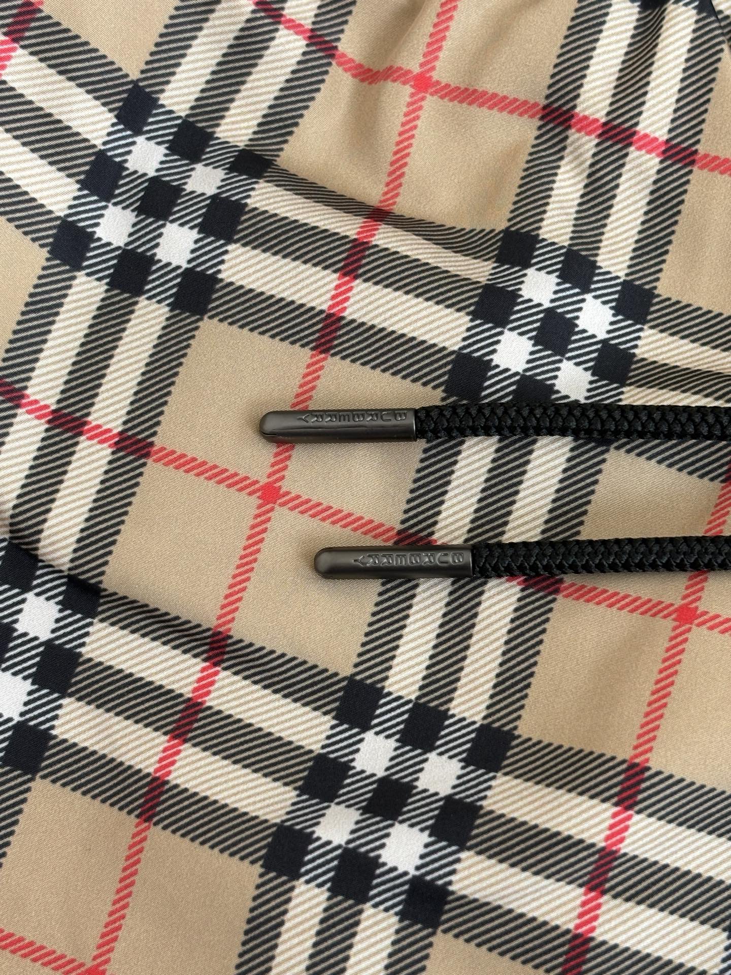 Burberry Burberr*/巴宝莉 Vintage格纹抽绳休闲短裤