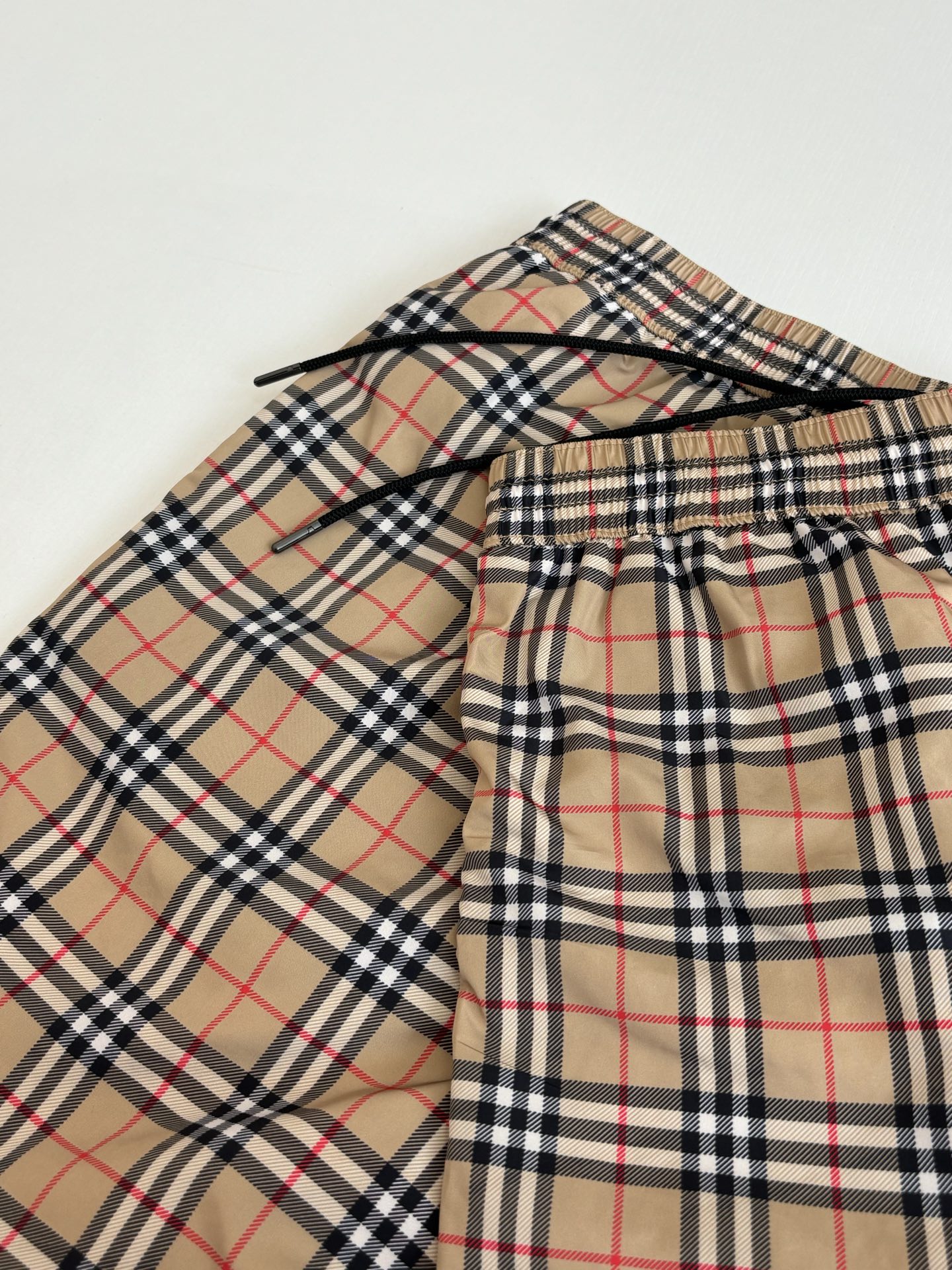 Burberry Burberr*/巴宝莉 Vintage格纹抽绳休闲短裤