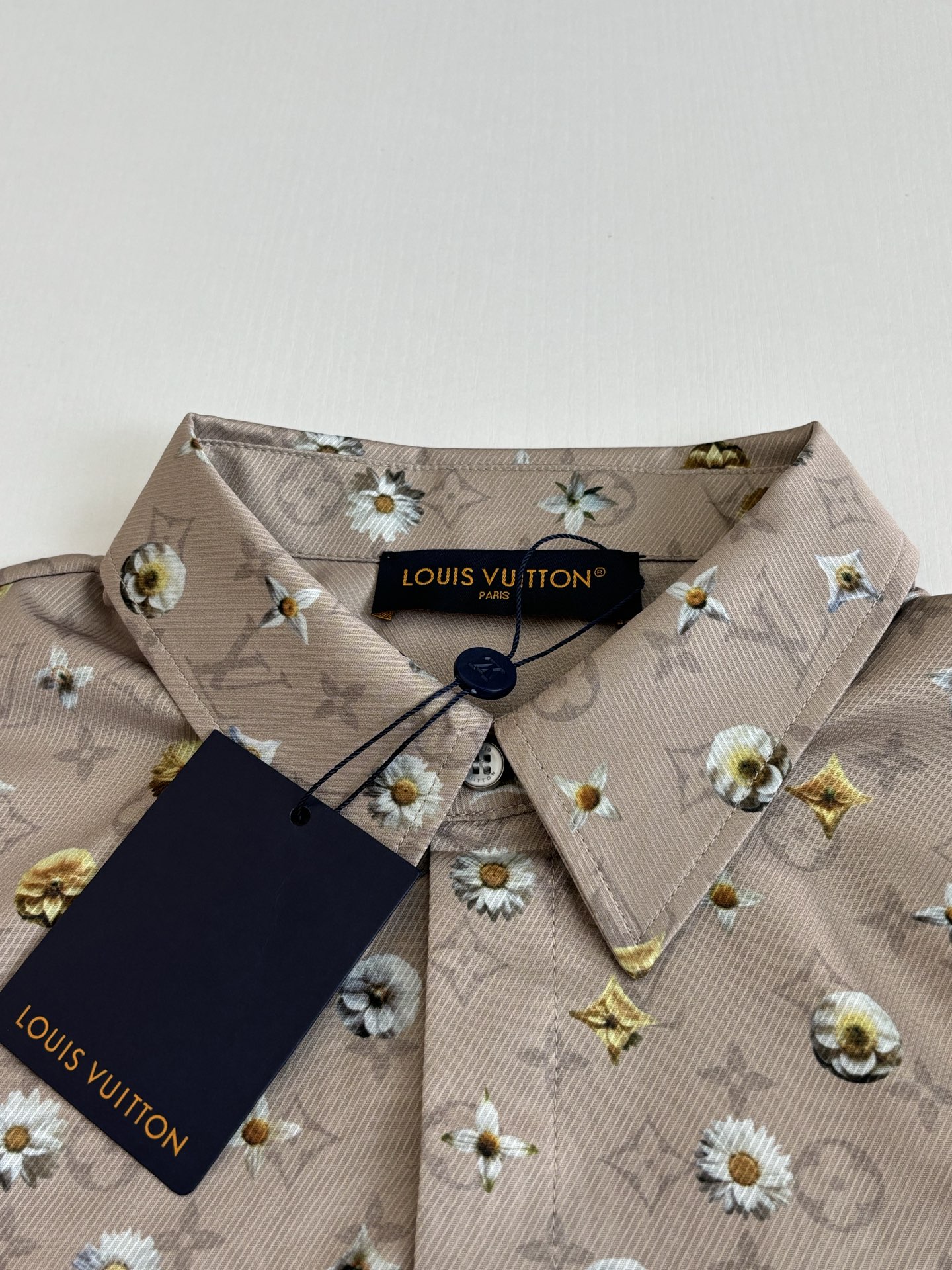 Louis Vuitton 1V/路易 SS26 夏季系列Monogram雏菊印花套装短袖衬衫