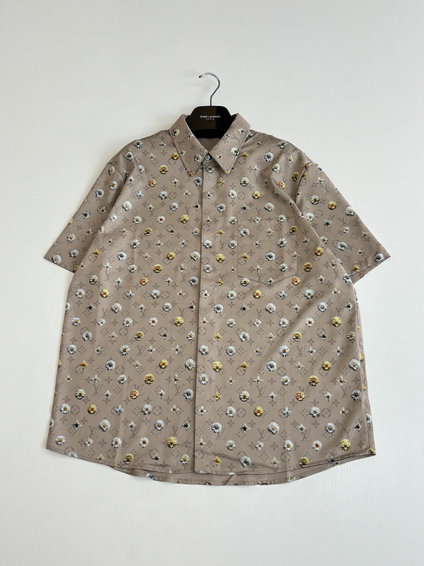 Louis Vuitton 1V/路易 SS26 夏季系列Monogram雏菊印花套装短袖衬衫