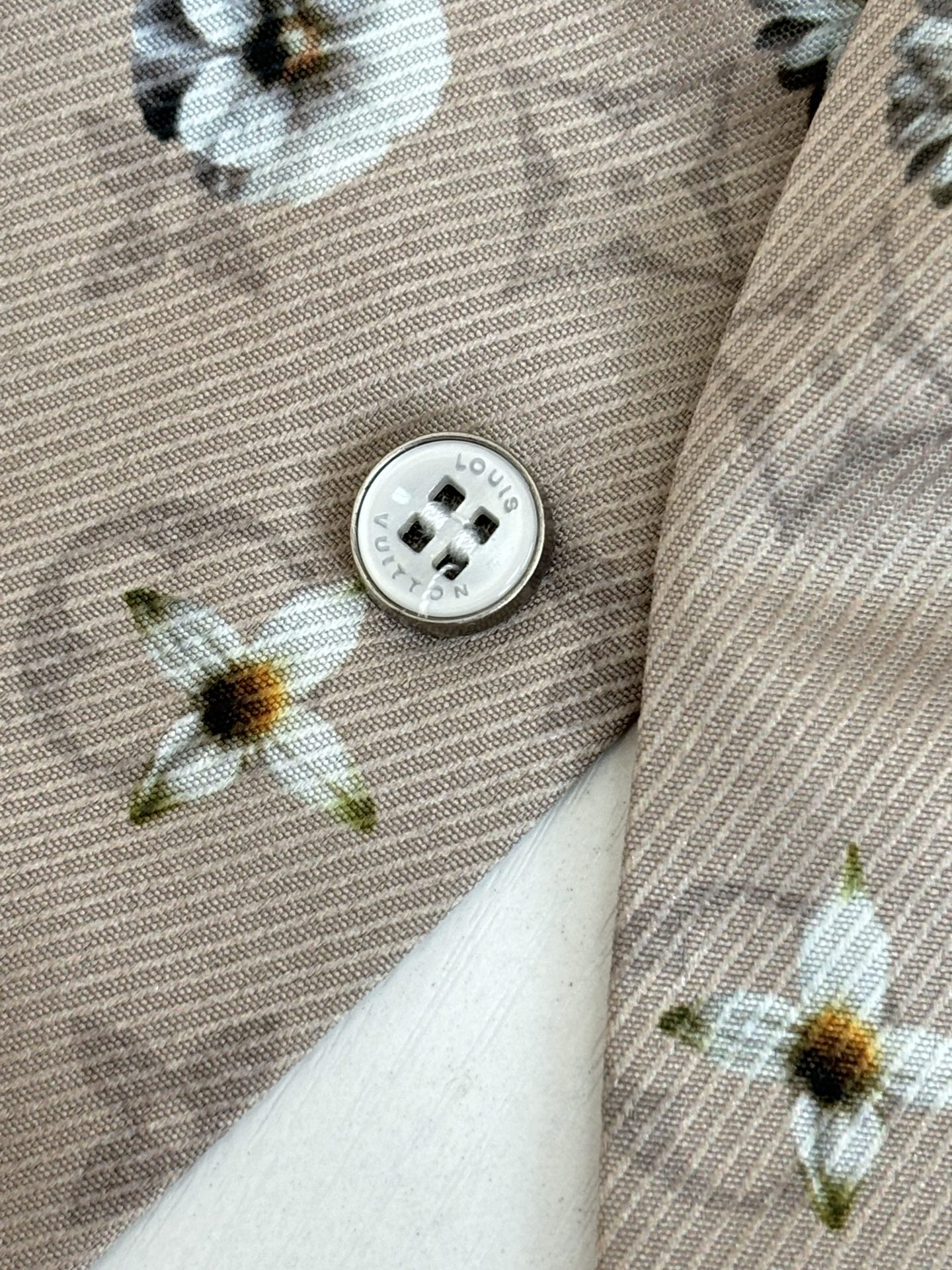 Louis Vuitton 1V/路易 SS26 夏季系列Monogram雏菊印花套装短袖衬衫