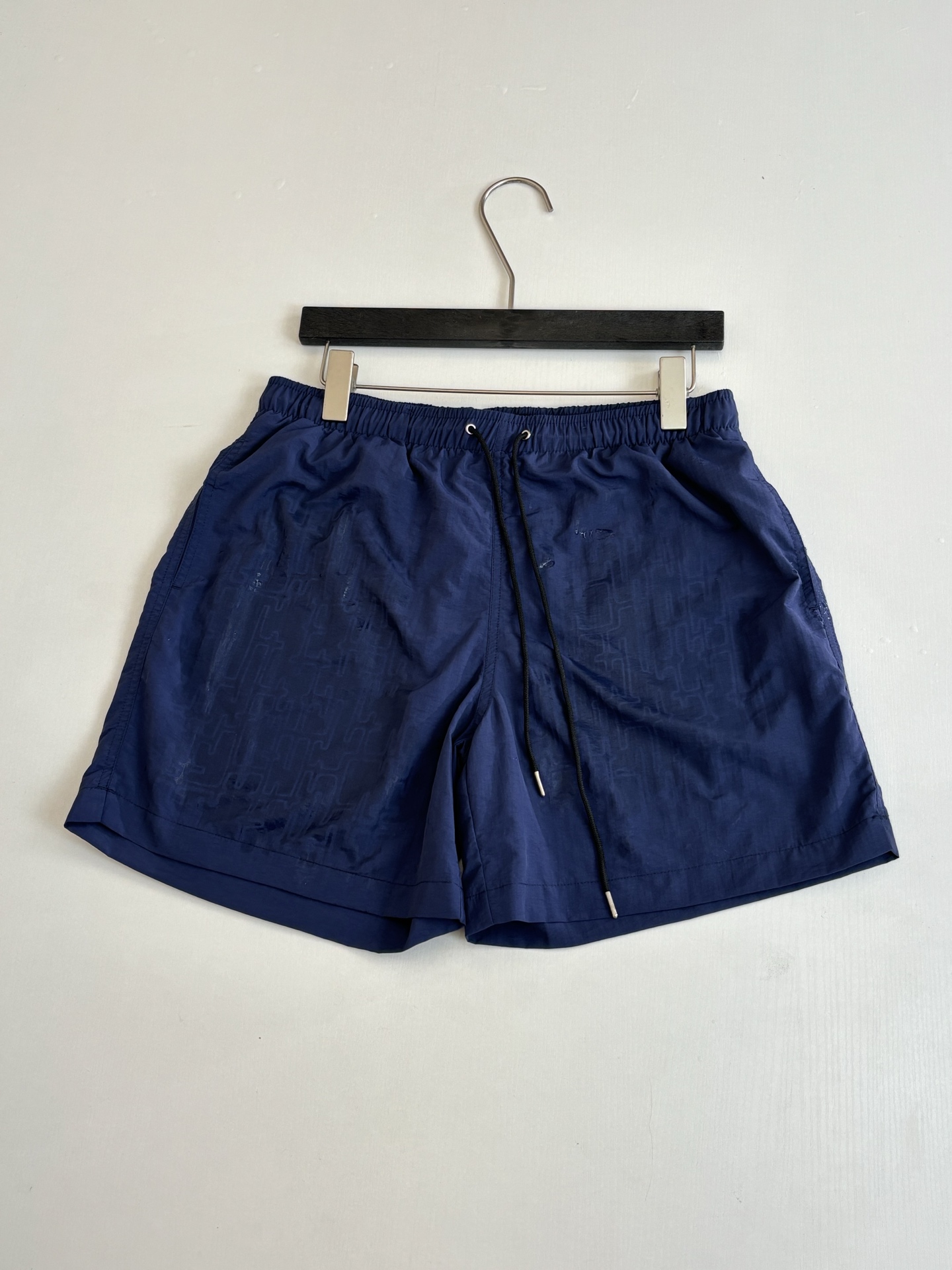 Hermès Herme*/爱马仕 H迷宫格纹Monogram满印水敏变色沙滩短裤遇水显化