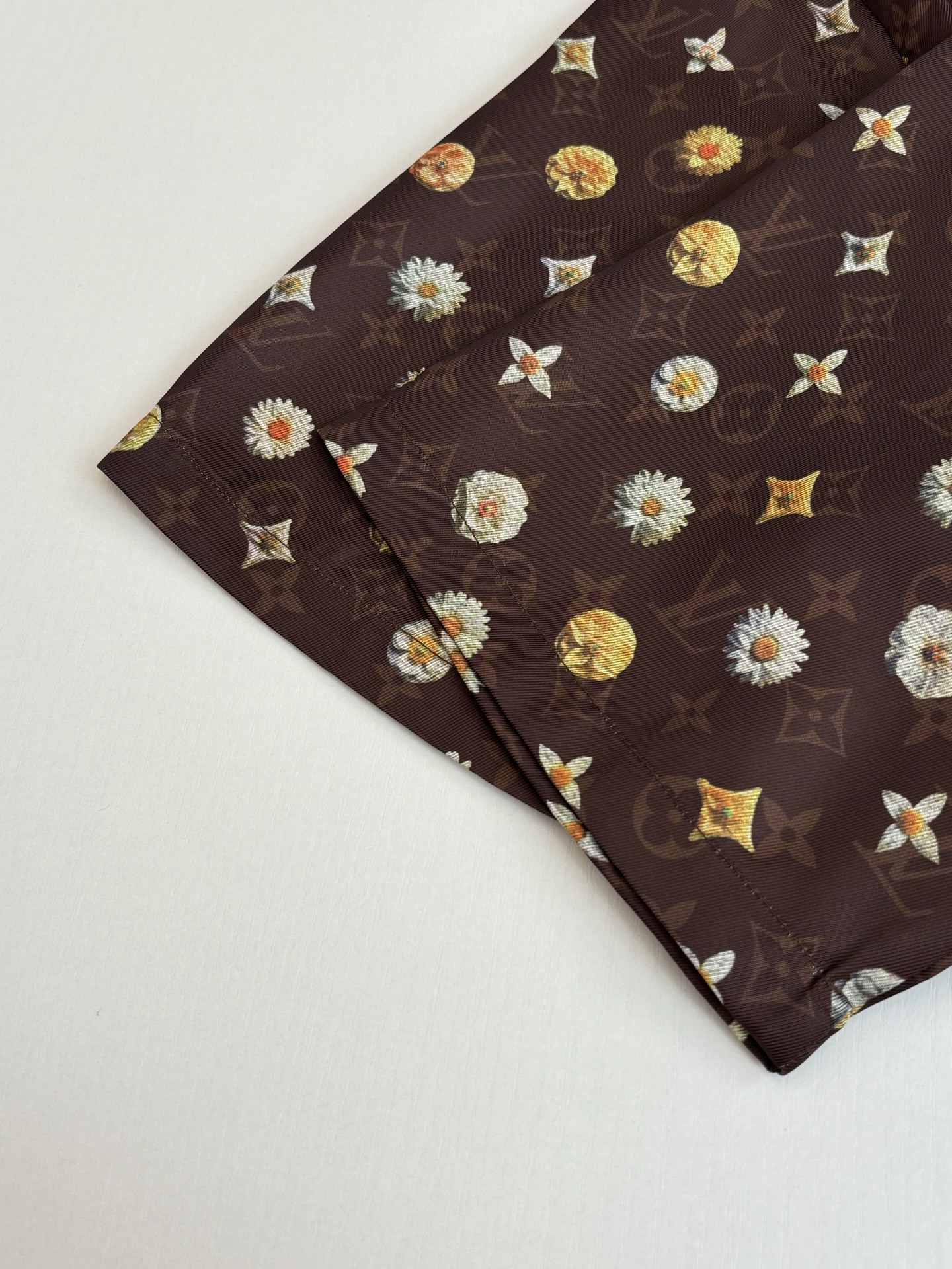 Louis Vuitton 1V/路易 SS26 夏季系列Monogram雏菊印花套装短袖衬衫