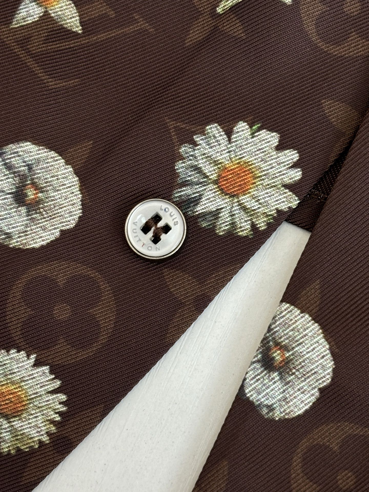 Louis Vuitton 1V/路易 SS26 夏季系列Monogram雏菊印花套装短袖衬衫