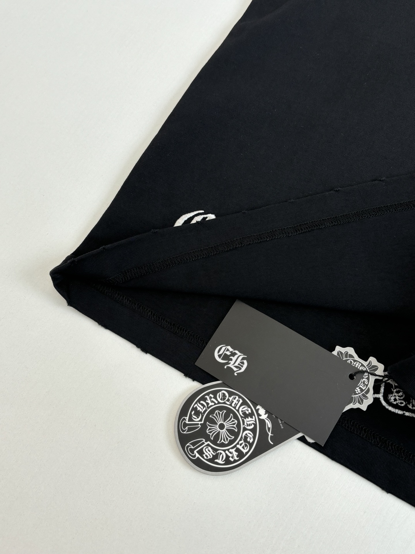Chrome Hearts Chrome Heart*/克罗心 多标识马蹄印贴布刺绣短袖T恤
