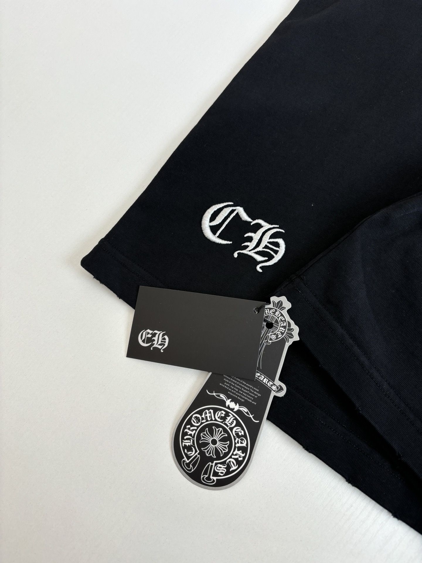 Chrome Hearts Chrome Heart*/克罗心 多标识马蹄印贴布刺绣短袖T恤