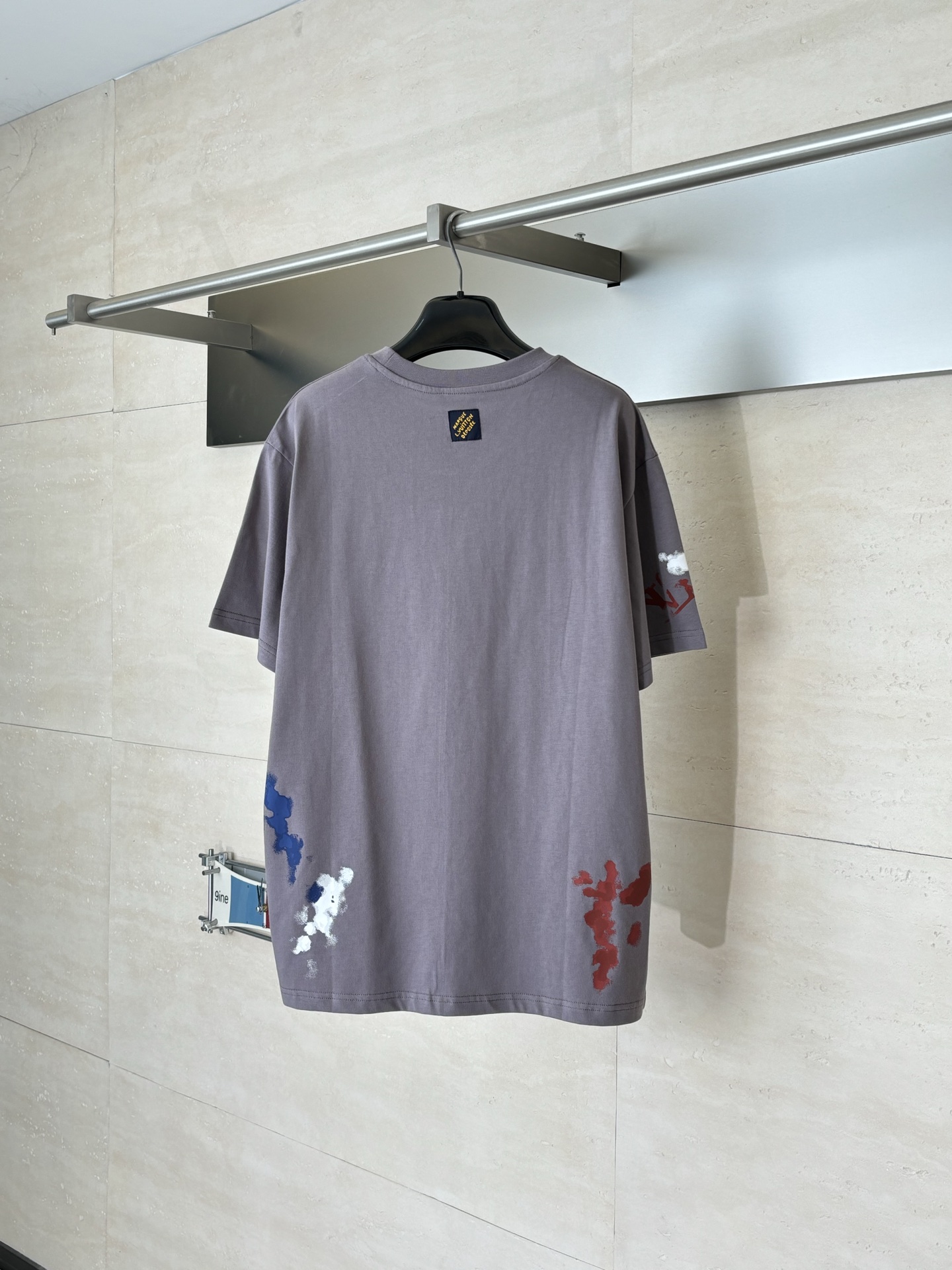 Louis Vuitton 1V/路易 SS26 手绘泼墨印花圆领短袖T恤