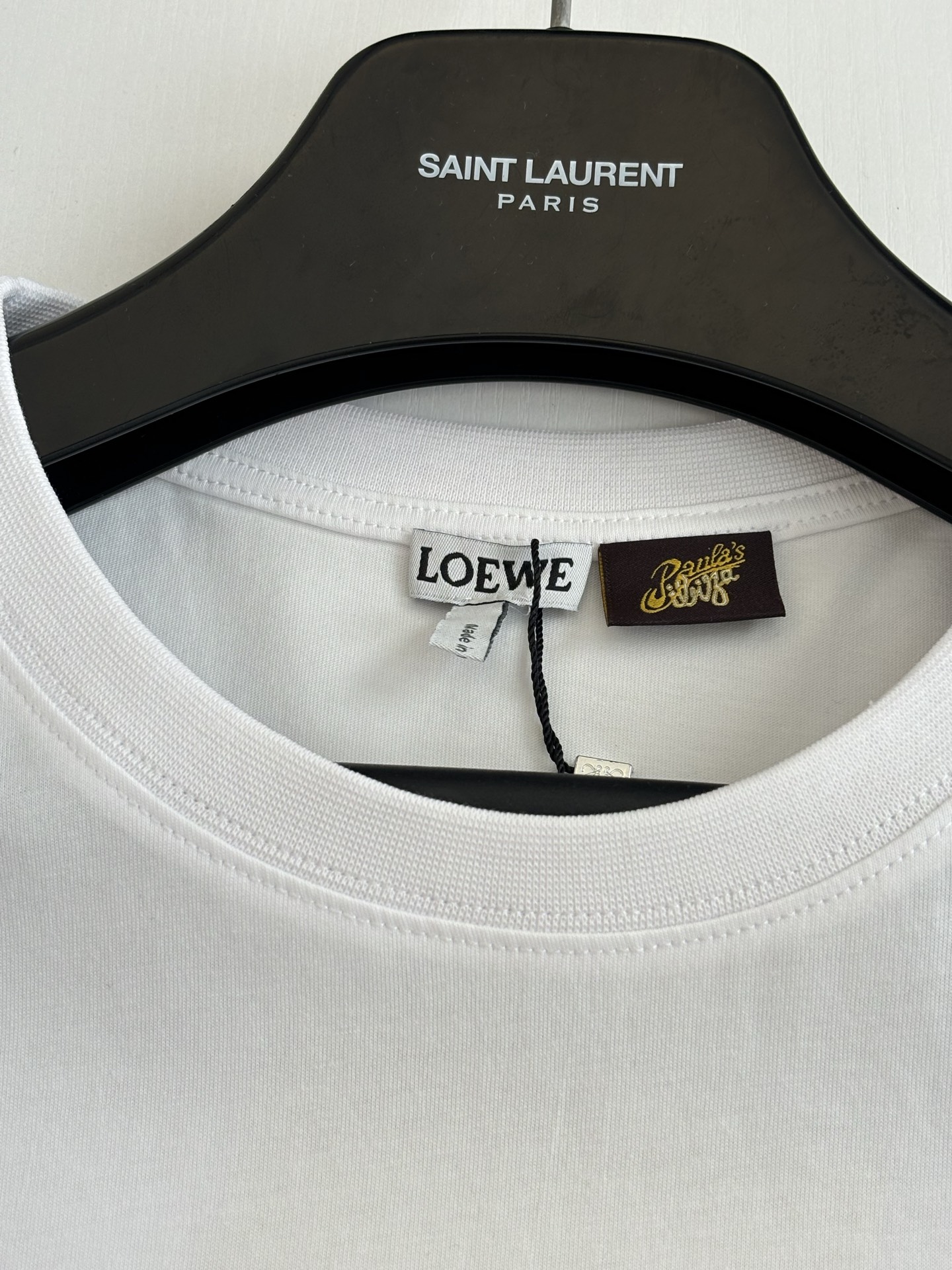 Loewe Loew*/罗意威 新款平绣徽标短袖T恤